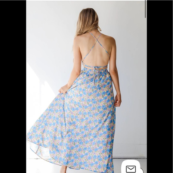 Catching Rays Floral Maxi - Picture 5 of 7